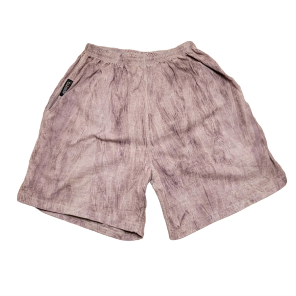 Kerrits Other - ⭐️4/25 Kerrits High Waisted Brown Cream Tie Dye Lounge Shorts Sz M Equestrian